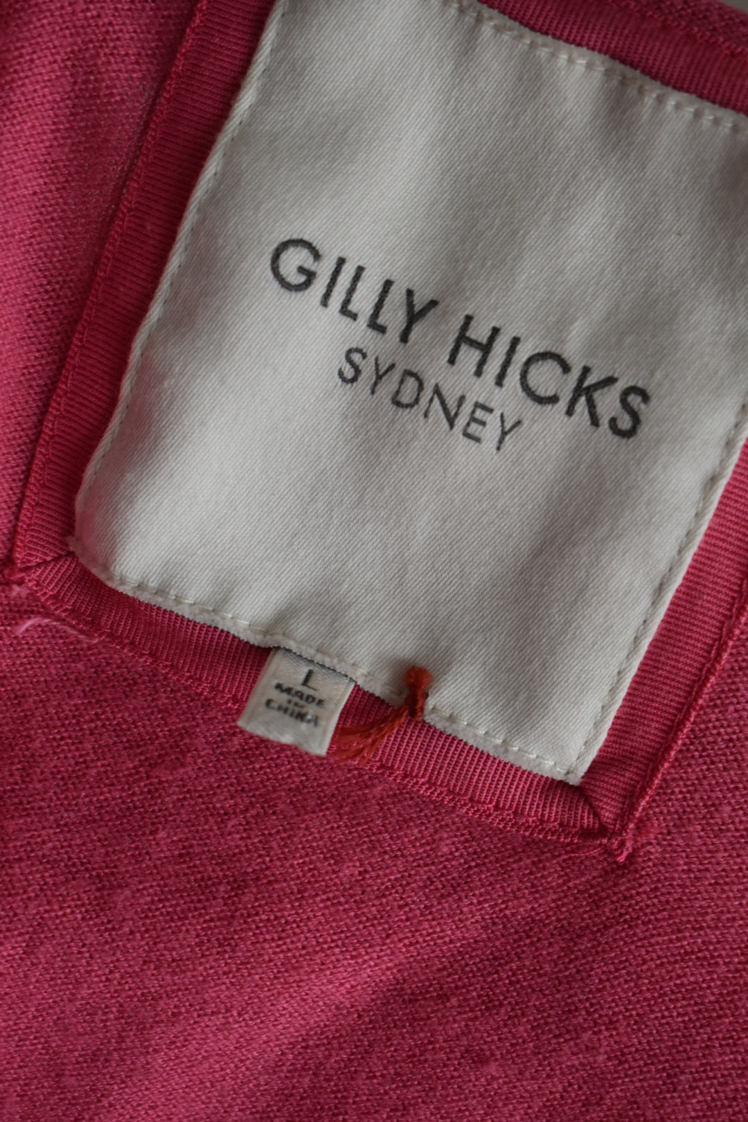Vintage Y2K Pink Rosette Cardigan