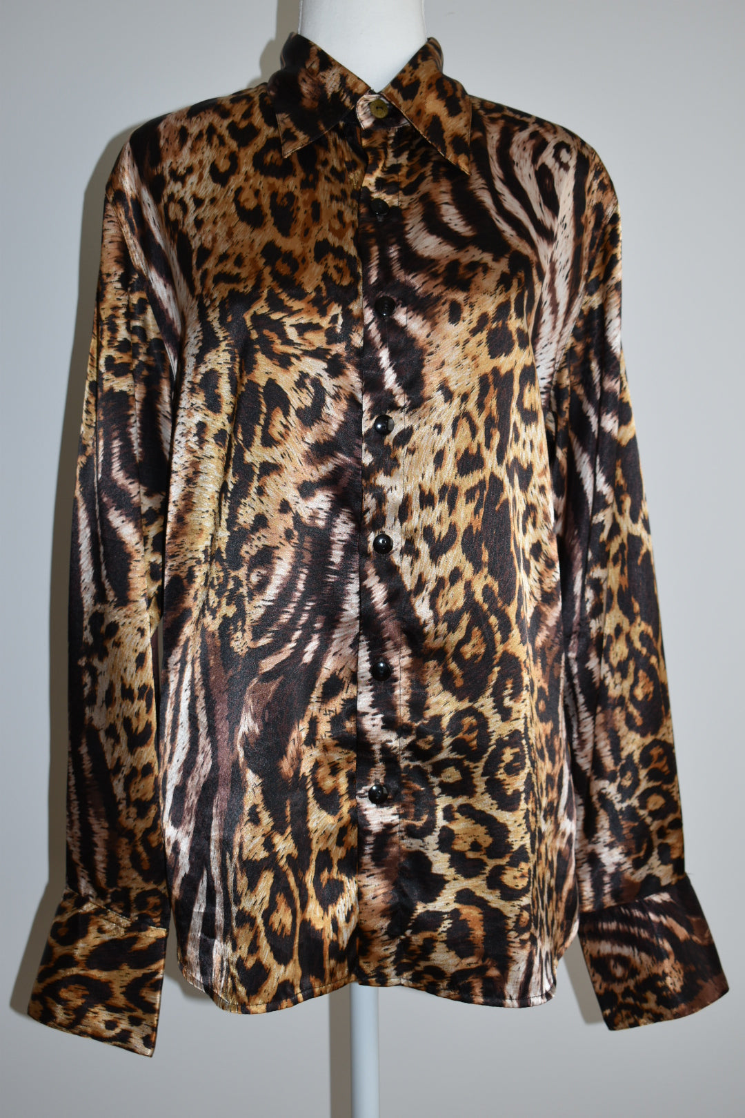 Vintage 1990s Mixed Animal Print Shirt
