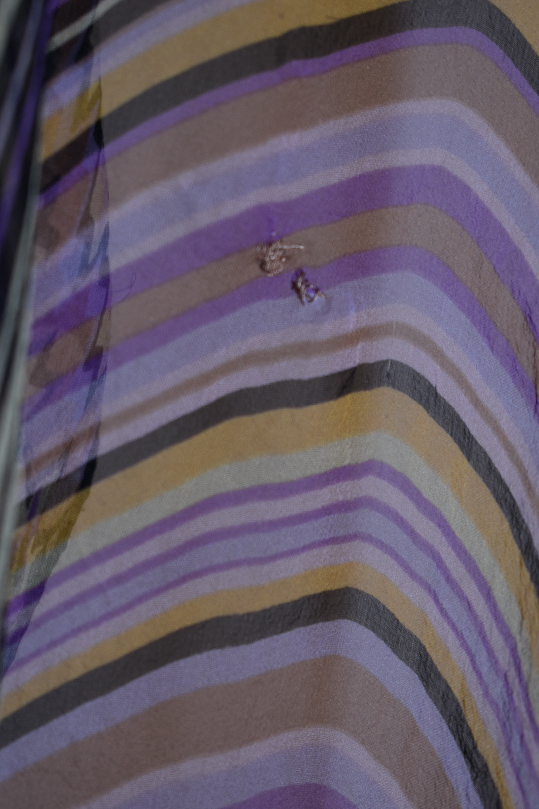 Vintage Missoni Zig Zag Neck Scarf-Tie