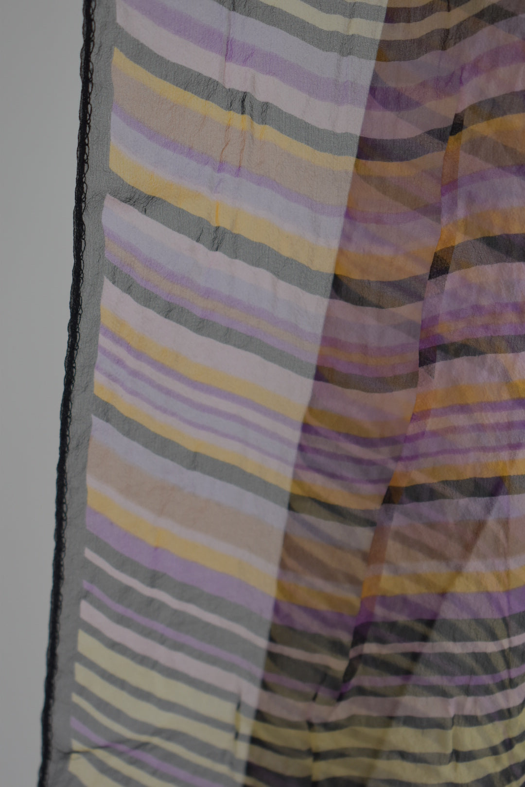 Vintage Missoni Zig Zag Neck Scarf-Tie