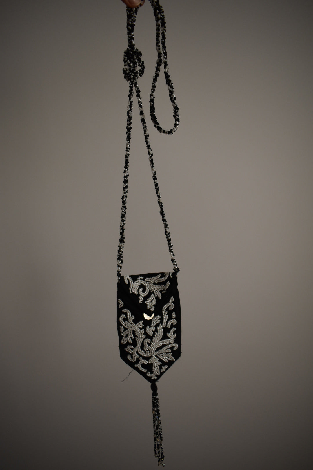 Vintage Wayne M. Kleski Beaded Pouch