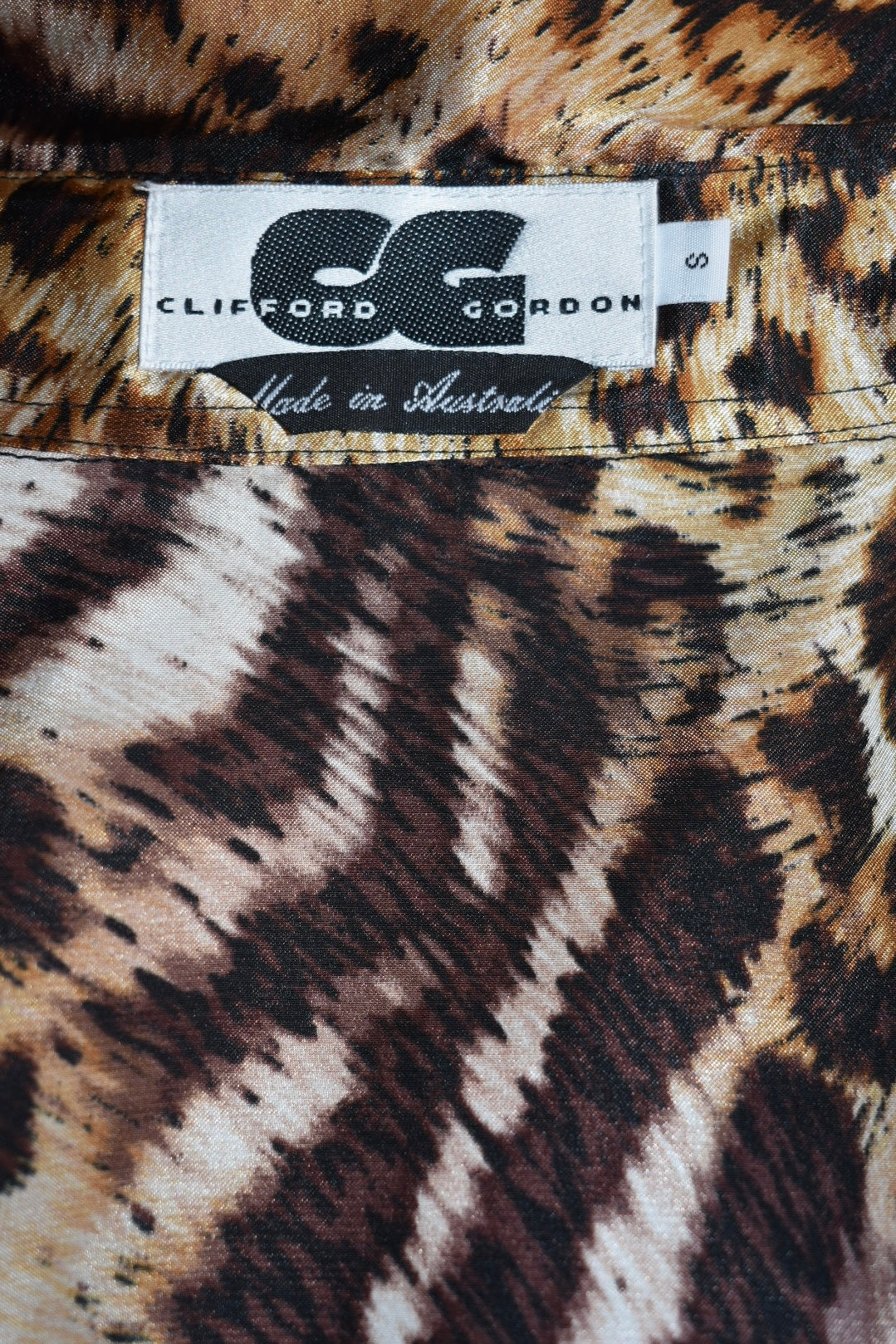 Vintage 1990s Mixed Animal Print Shirt