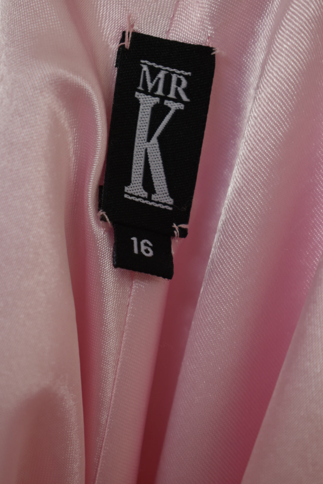 Vintage 2000s Candy Pink Silk Dress with Sequin Detail