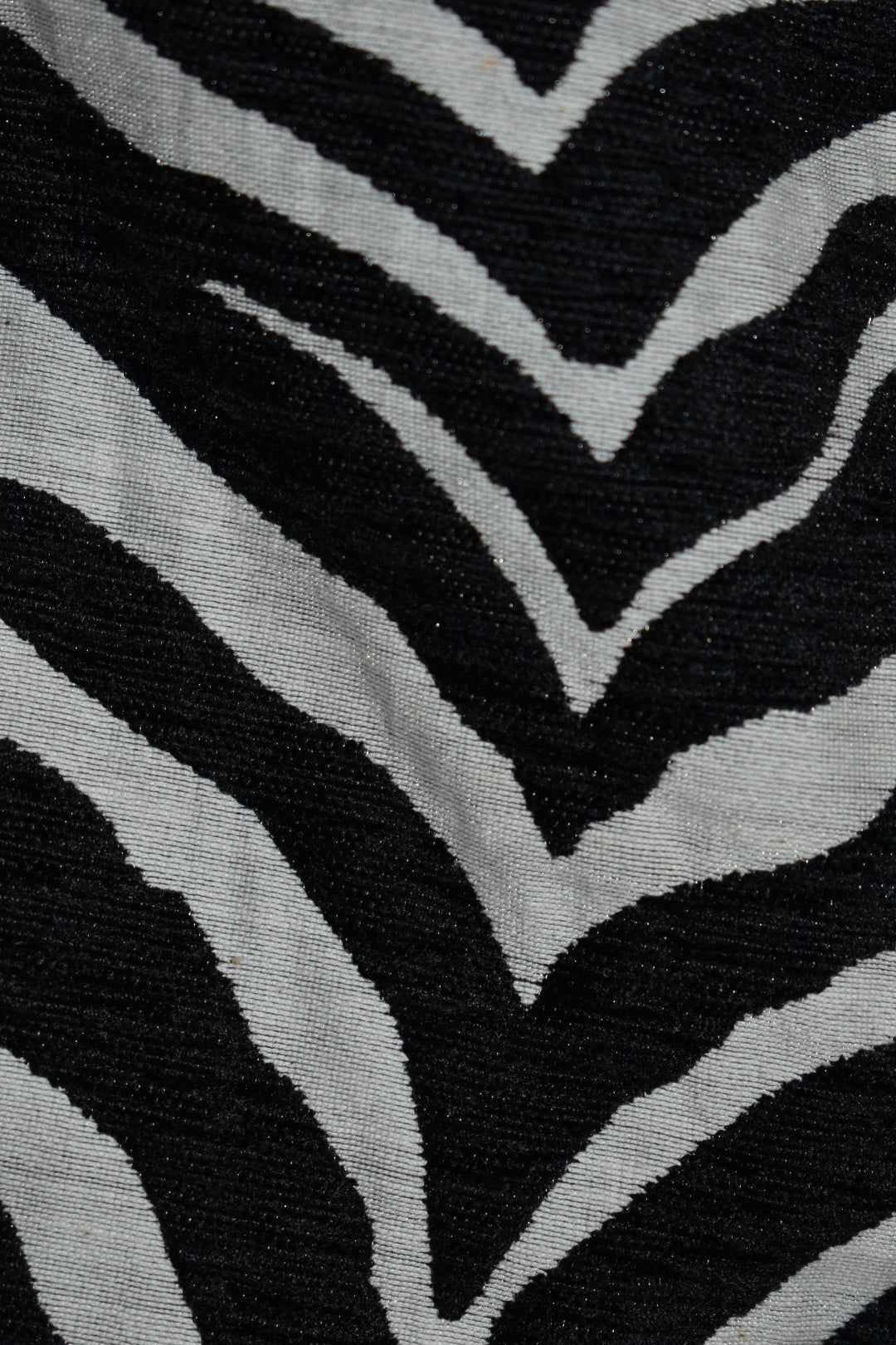Vintage 2000s Carla Zampatti Zebra Print Structured Straight Leg Trousers