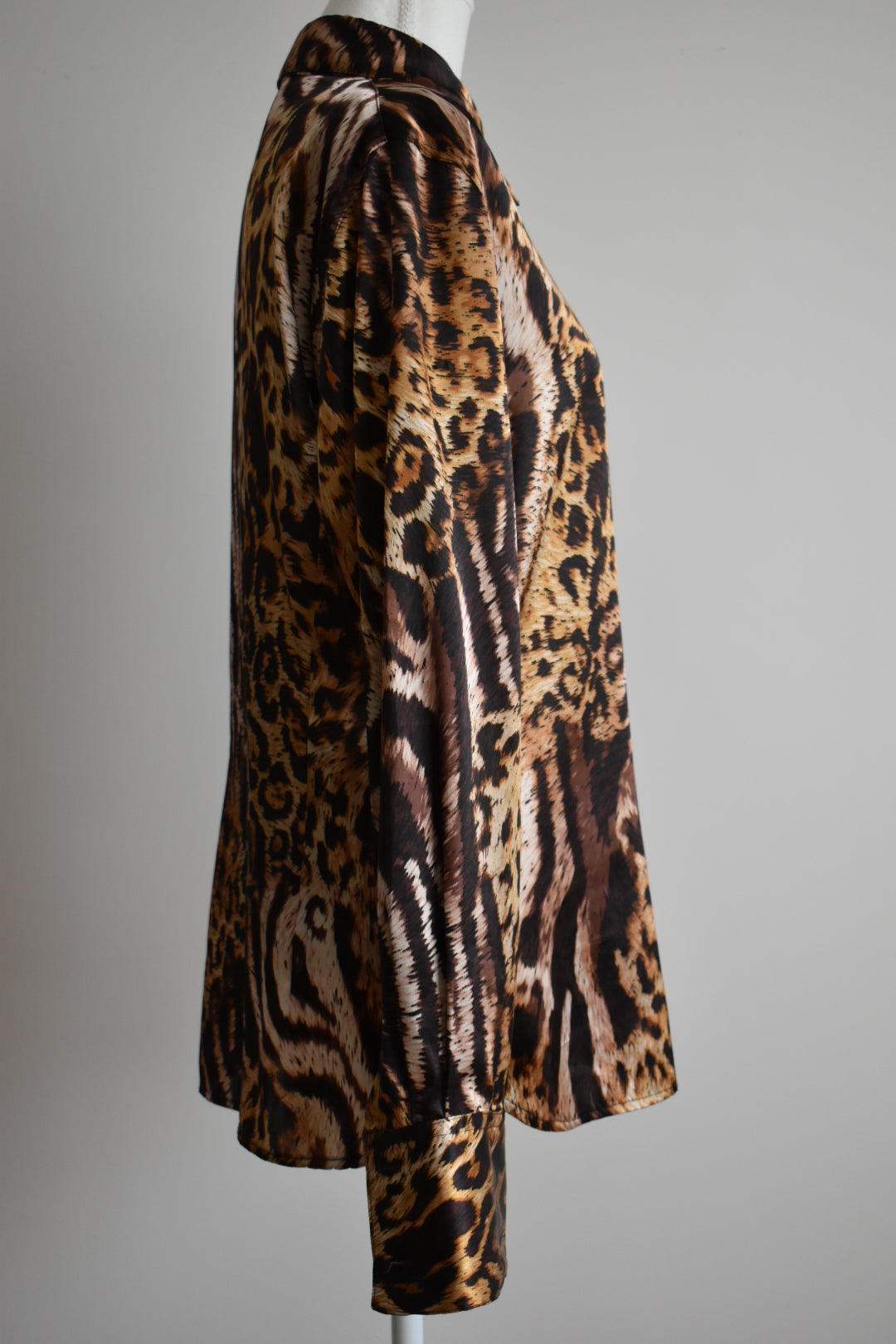 Vintage 1990s Mixed Animal Print Shirt