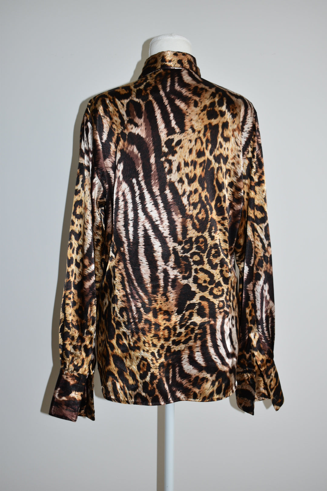 Vintage 1990s Mixed Animal Print Shirt
