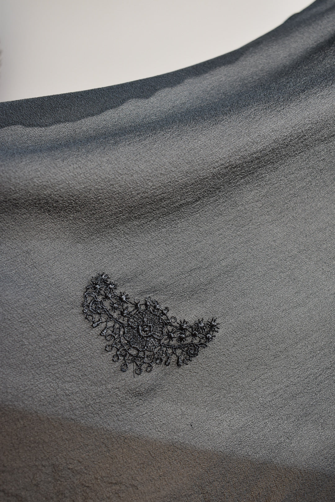 Vintage Y2K Silk and Lace Handkerchief Dress